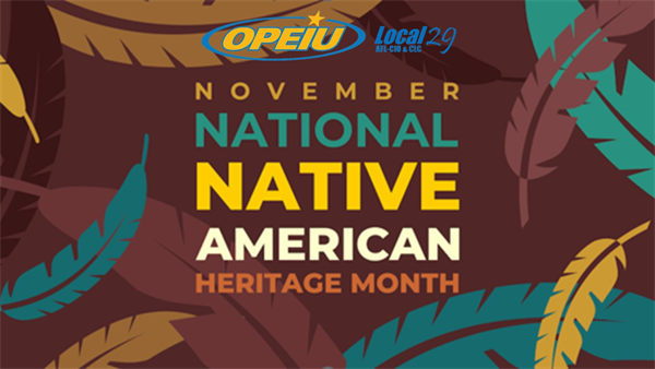 November is National Native American Heritage Month